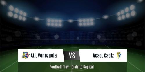 Atl. Venezuela logra un importante triunfo sobre Academia Cadiz 3-2 (Primera)