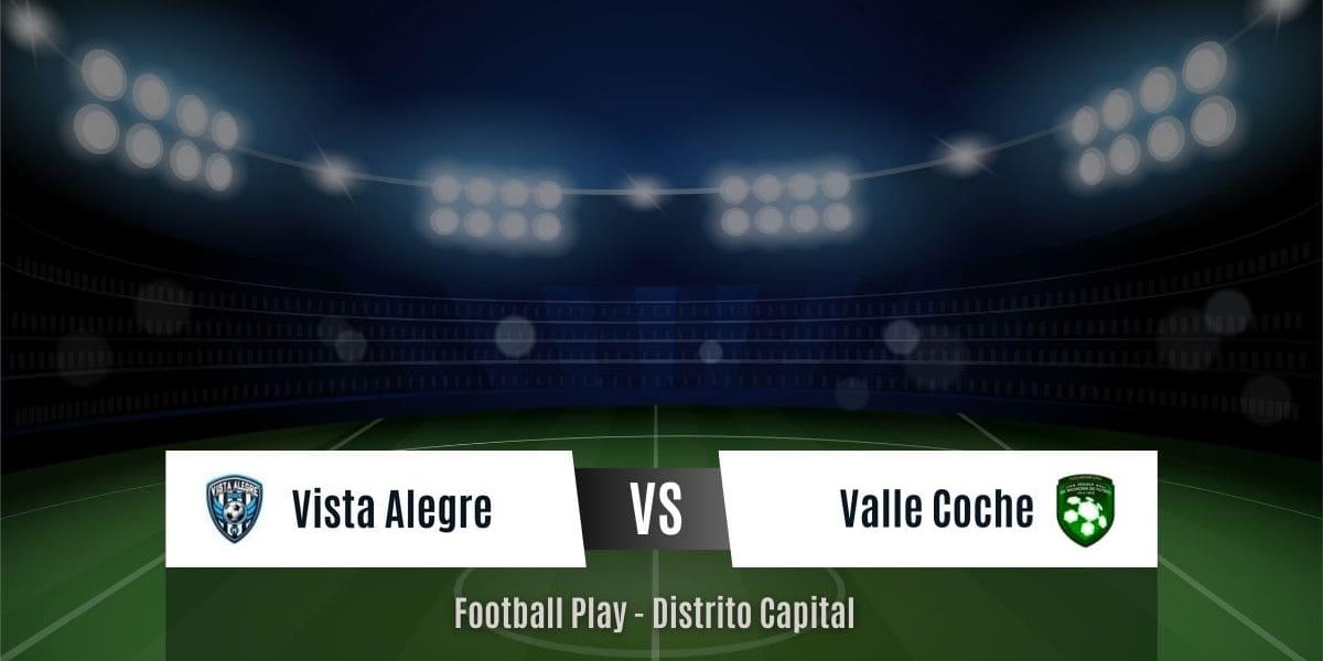 Vista Alegre FC y Valle Coche empatan 3-3 en un juego intenso (Sub-8)