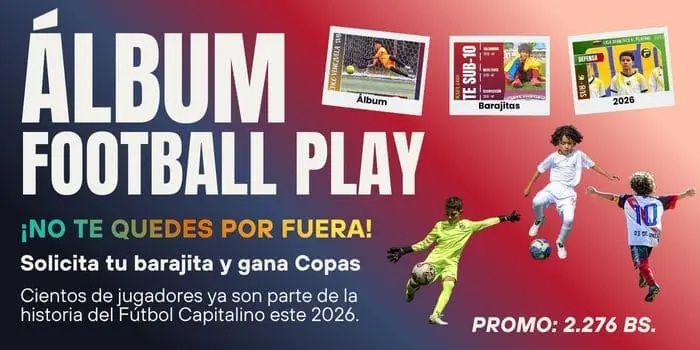 Barajita o cromo Football Play