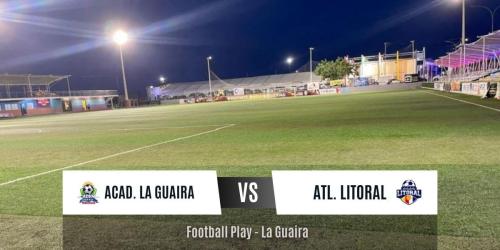 Emocionante juego sin goles entre Academia La Guaira FC y C.D Athletic Litoral (Sub-18)