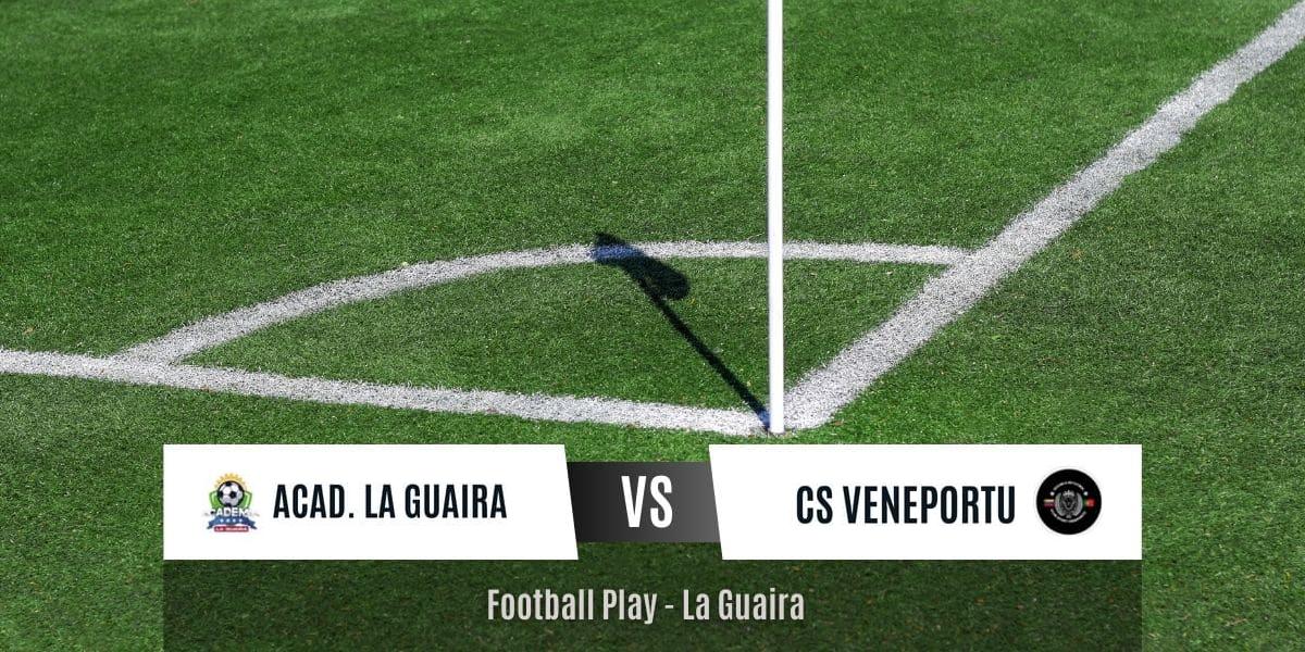 Academia La Guaira FC y CS Veneportu logran empate a 1 goles (Sub-20)