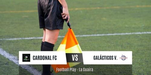 Poder ofensivo: Galácticos de Vargas vence por 1-6 a Cardonal F.C. (Sub-12)