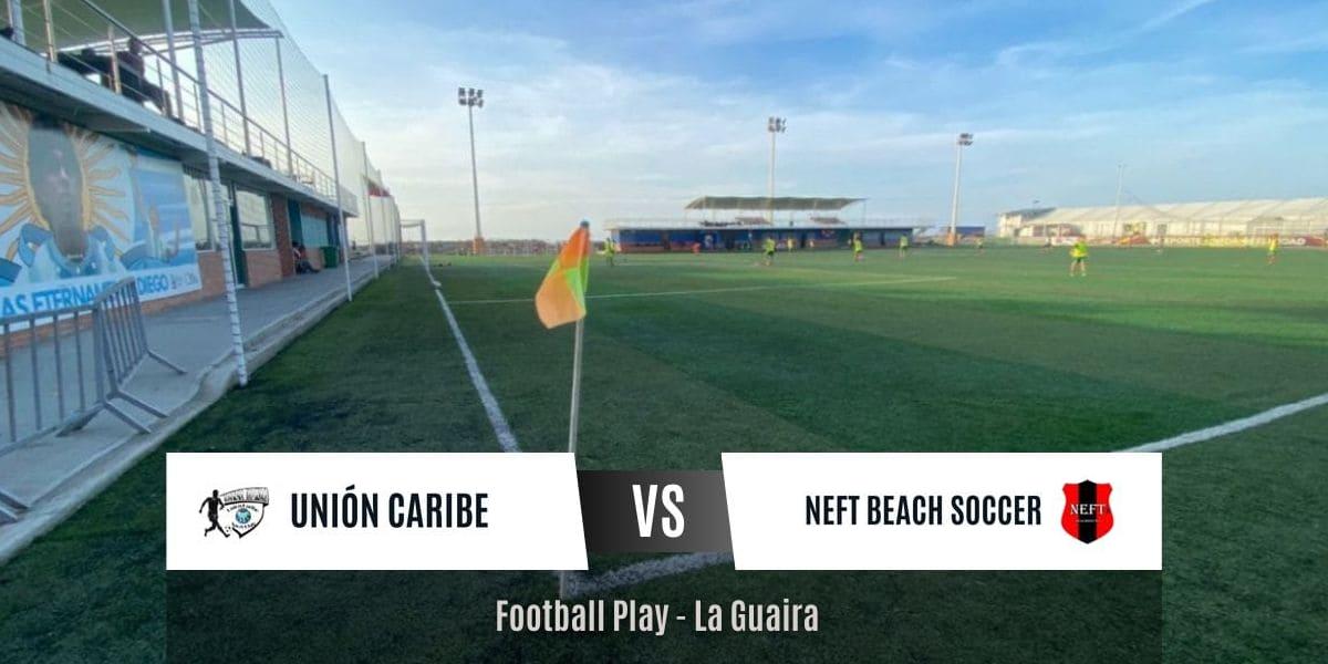 Un Unión Caribe SC más ofensivo derrota a Neft Beach Soccer por 2-0 (Sub-14)