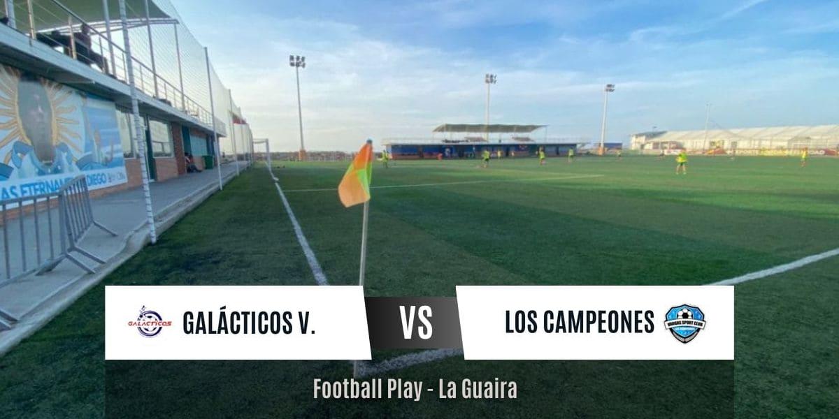Derrota de Galácticos de Vargas frente a E.D.F Los Campeones por la mínima (Sub-14)