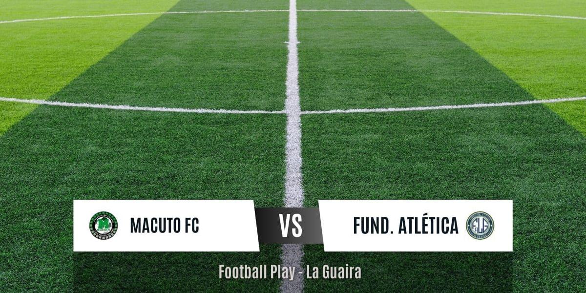 Empate entre Macuto F.C. y Fundación Atlética 1-1 (Sub-12)