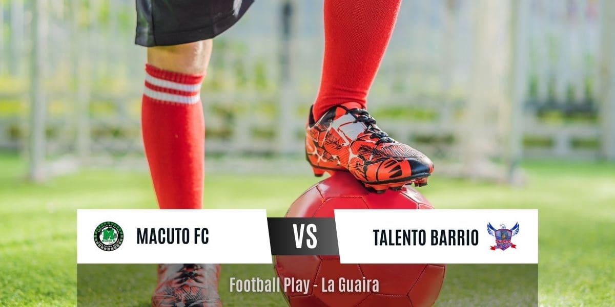Victoria fuera de casa de Talento Barrio sobre Macuto F.C. por 0-7 (Sub-10)