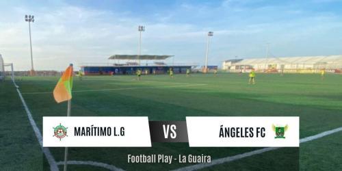Juego sin goles entre Marítimo La Guaira y Angeles FC (Sub-10)