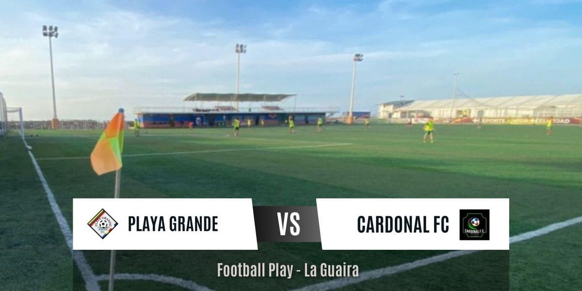 Playa Grande F.C fue superior a Cardonal F.C. y lo vence por 8-0 (Sub-12)