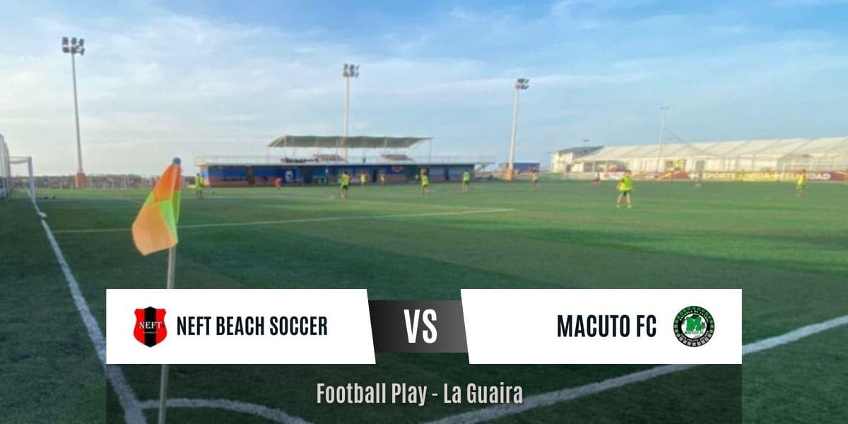 Neft Beach Soccer es superado por Macuto F.C. 0-1 (Sub-14)