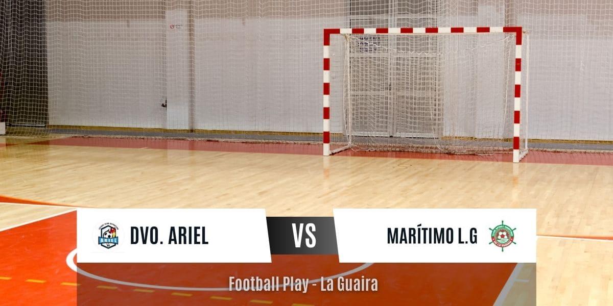 Marítimo La Guaira gana a FC Deportivo Ariel con buen fútbol por 3-5 (Futsal Sub-17)