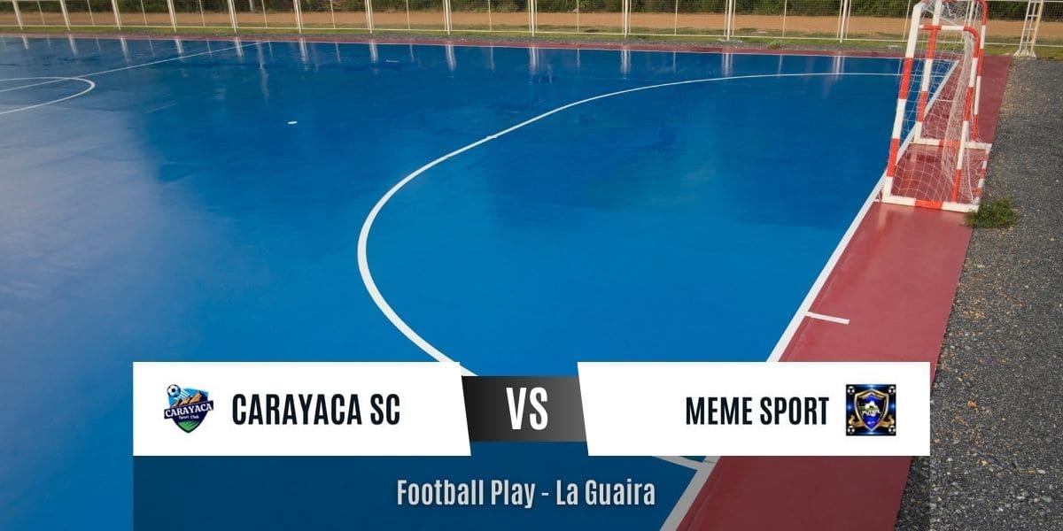 Carayaca Sport Club y Meme Sport logran empate a 5 goles (Futsal Sub-15)