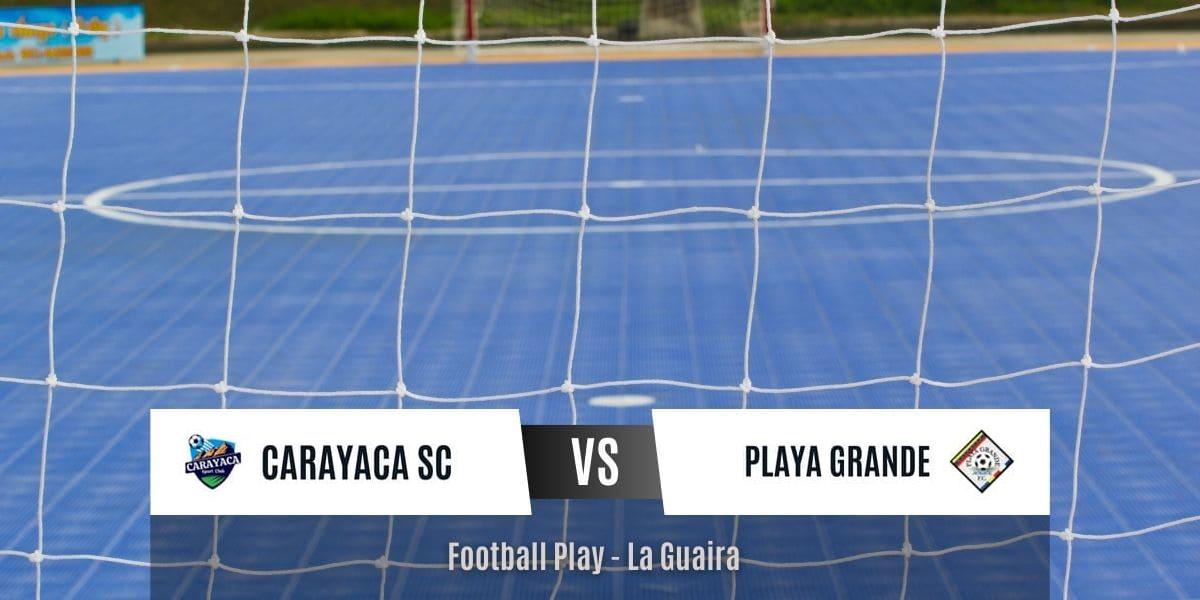 Poder ofensivo: Playa Grande F.C vence por 2-9 a Carayaca Sport Club (Futsal Sub-15)