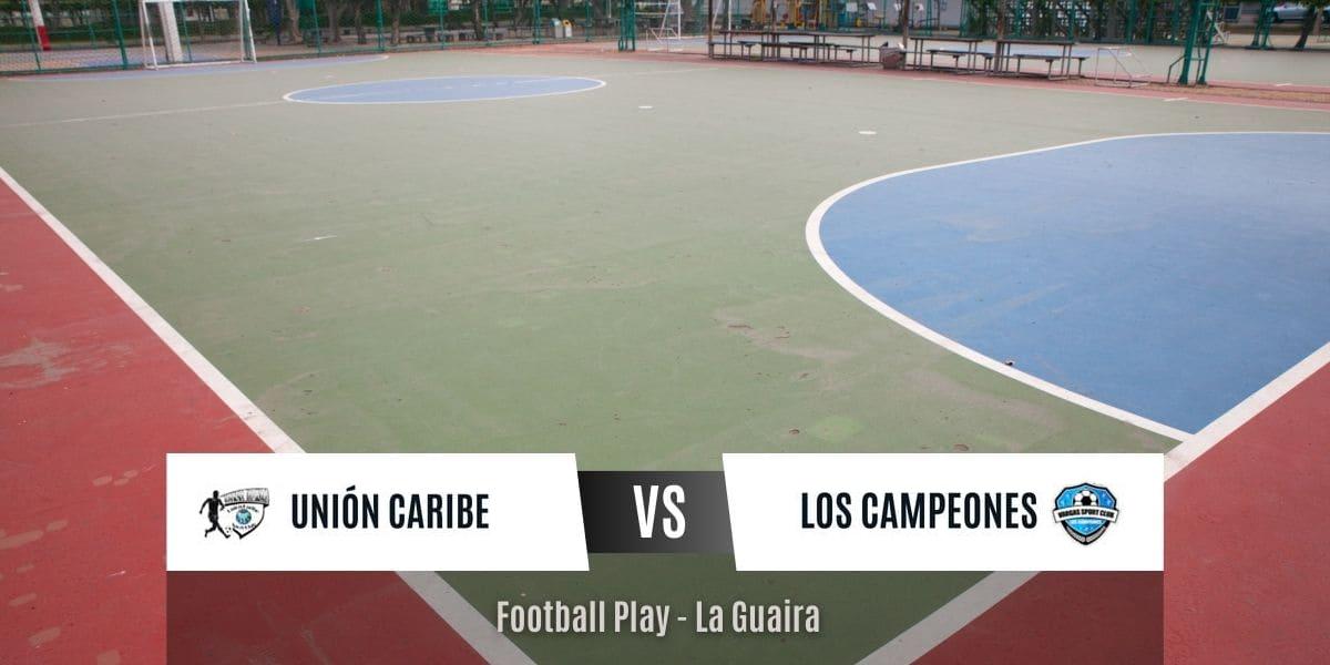 E.D.F Los Campeones vence contundentemente a Unión Caribe SC por 2-6 (Futsal Sub-15)