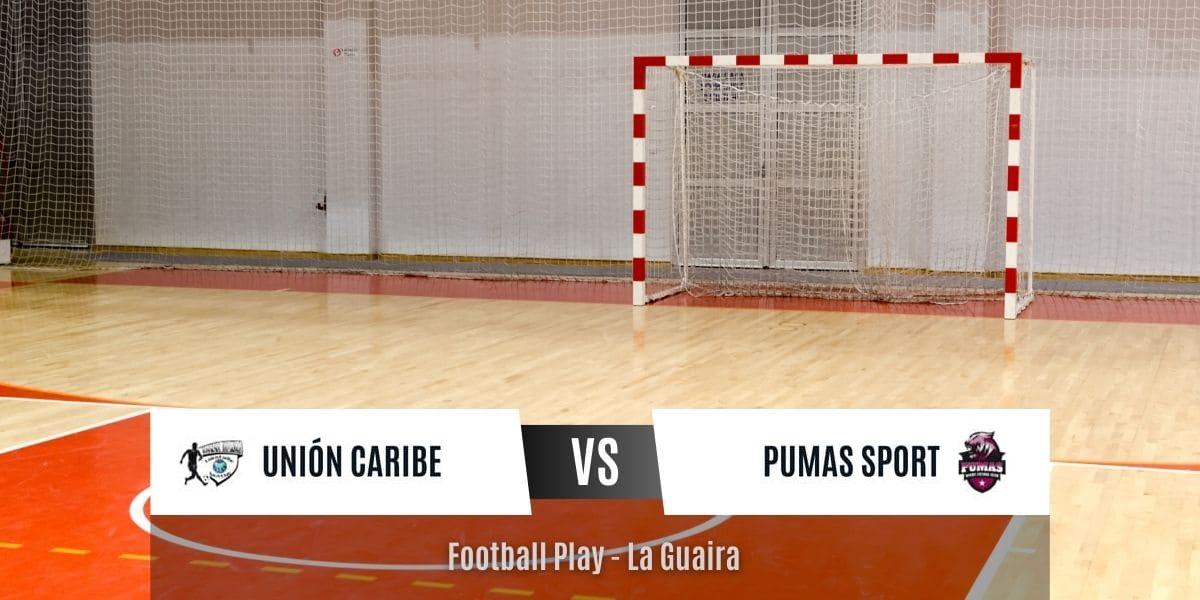 Victoria fuera de casa de Pumas Sport Club sobre Unión Caribe SC por 4-15 (Futsal Sub-17)
