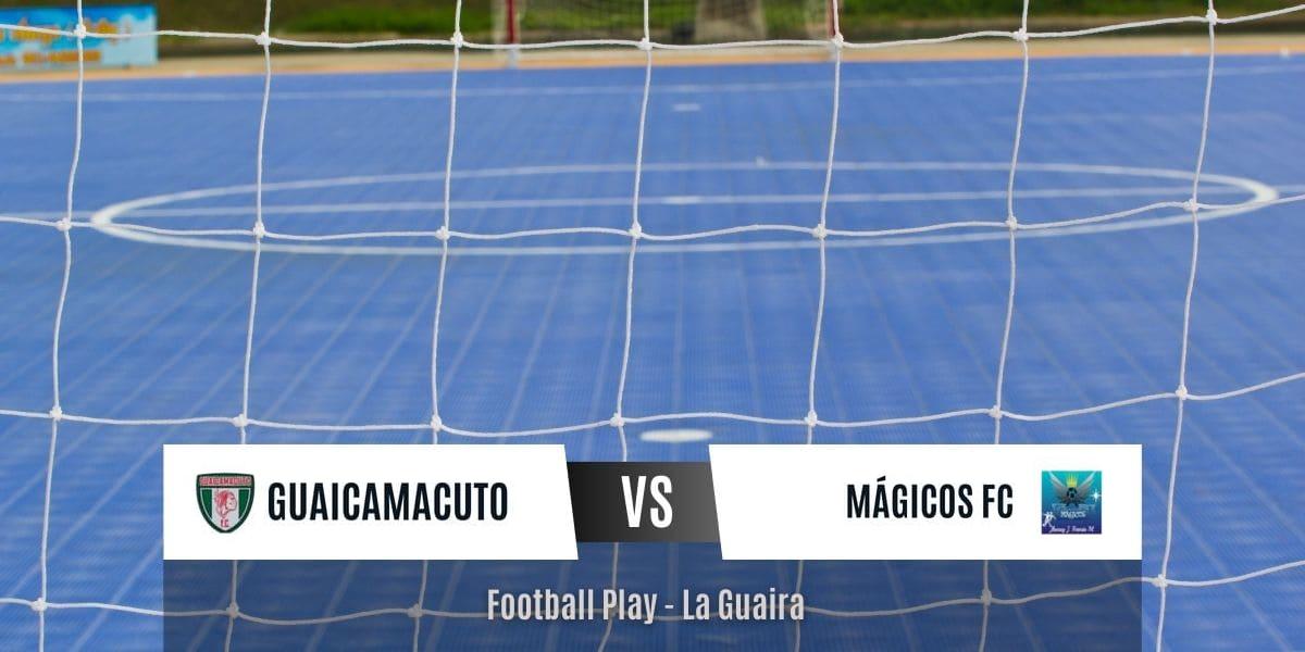 Poder ofensivo: Mágicos FC vence por 1-6 a EDIC Guaicamacuto F.C. (Futsal Sub-17)