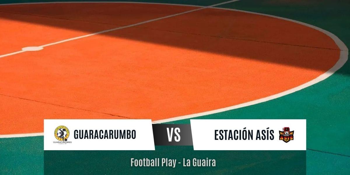 Guaracarumbo FC y Estación Asís empatan en vibrante juego 2-2 (Futsal Sub-15)
