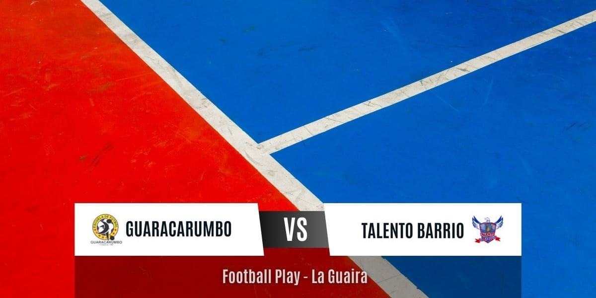 Talento Barrio demuestra su poder ofensivo al vencer a Guaracarumbo FC por 5-8 (Futsal Sub-15)
