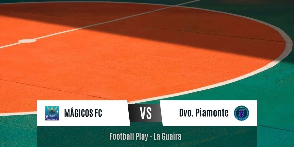 Dvo. Piamonte demuestra su poder ofensivo al vencer a Mágicos FC por 1-4 (Futsal Sub-17)