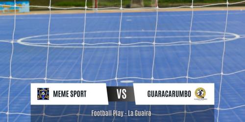 Meme Sport fue superior a Guaracarumbo FC y lo vence por 6-0 (Futsal Sub-9)