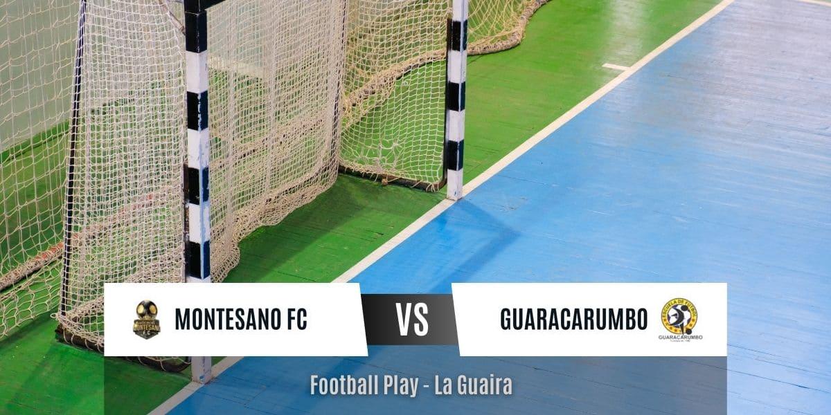Guaracarumbo FC juega con Montesano FC y lo vence 3-4 (Futsal Sub-13)