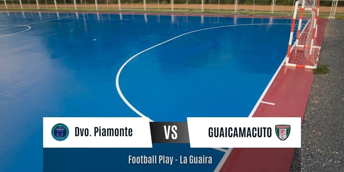 Dvo. Piamonte fue superior a EDIC Guaicamacuto F.C. y lo vence por 5-1 (Futsal Sub-17)