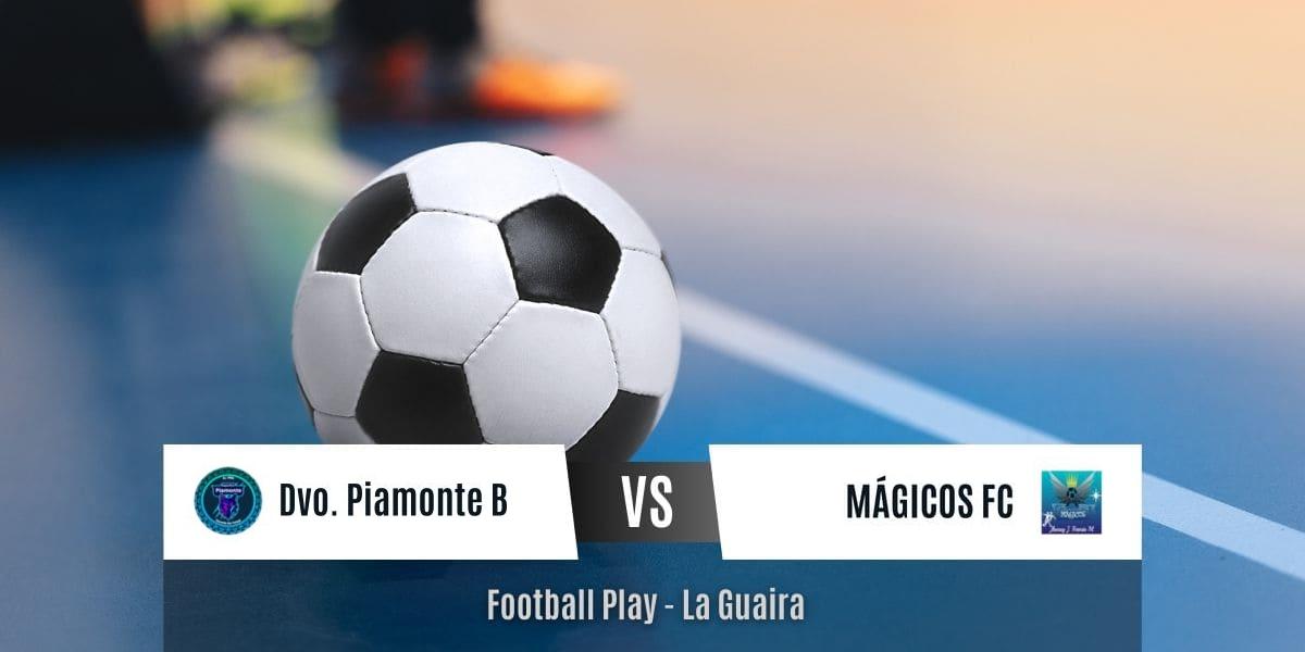 Dvo. Piamonte B y Mágicos FC logran empate a 3 goles (Futsal Sub-20)
