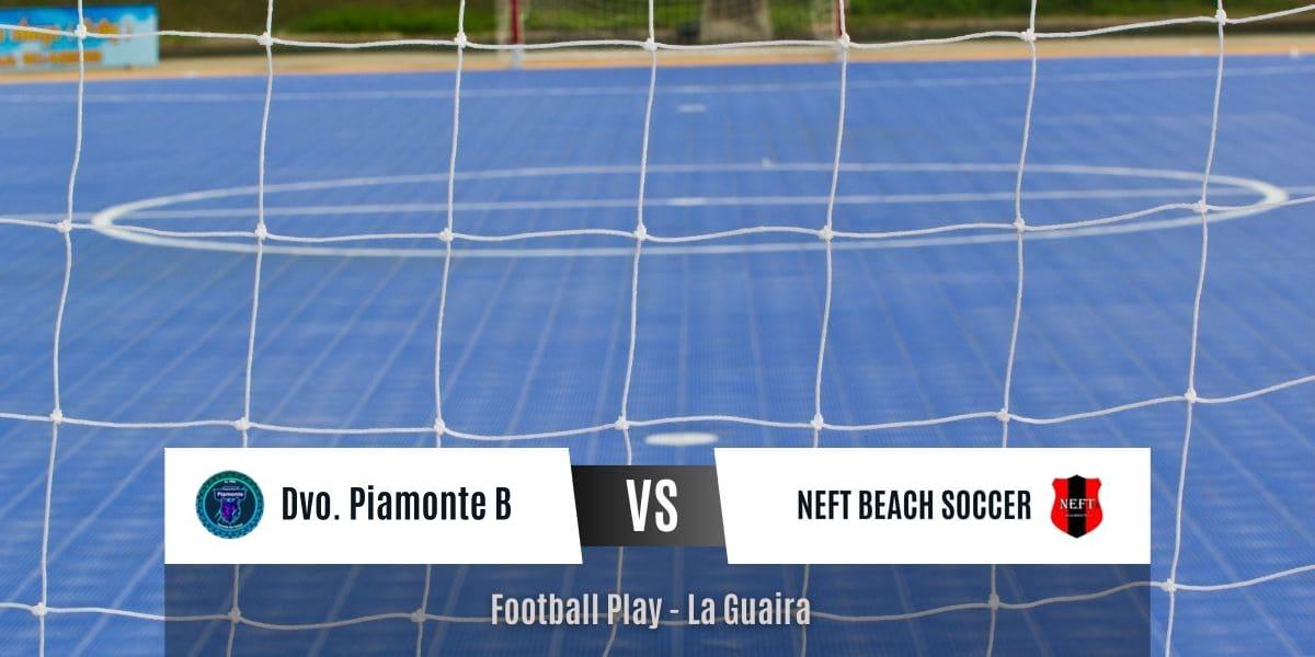 Poder ofensivo: Neft Beach Soccer vence por 0-6 a Dvo. Piamonte B (Futsal Sub-20)
