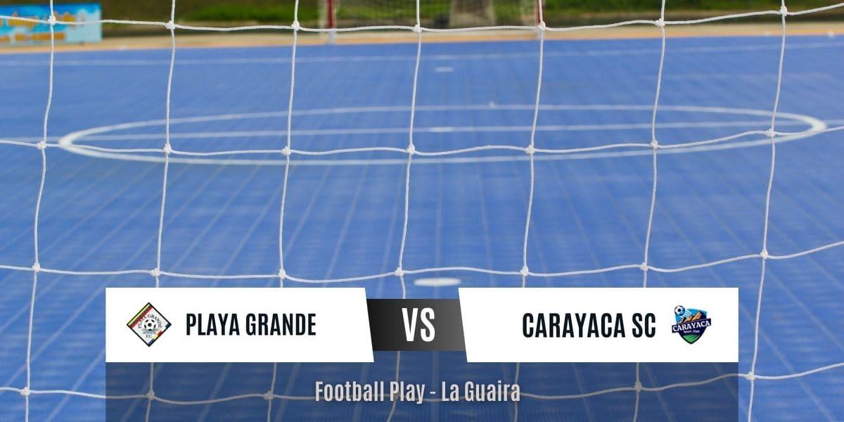 Poder ofensivo: Carayaca Sport Club vence por 3-6 a Playa Grande F.C (Futsal Sub-13)