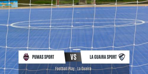 C.F La Guaira Sport demuestra su poder ofensivo al vencer a Pumas Sport Club por 1-4 (Futsal Sub-20)