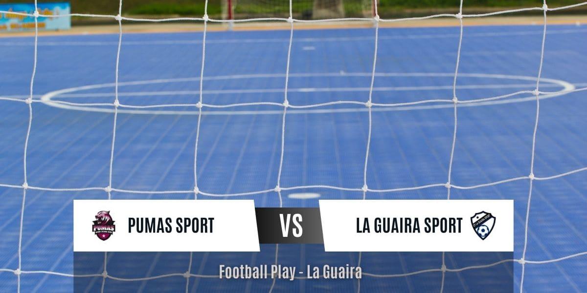 C.F La Guaira Sport demuestra su poder ofensivo al vencer a Pumas Sport Club por 1-4 (Futsal Sub-20)