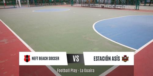 Neft Beach Soccer y Estación Asís empatan a 2 (Futsal Sub-20)