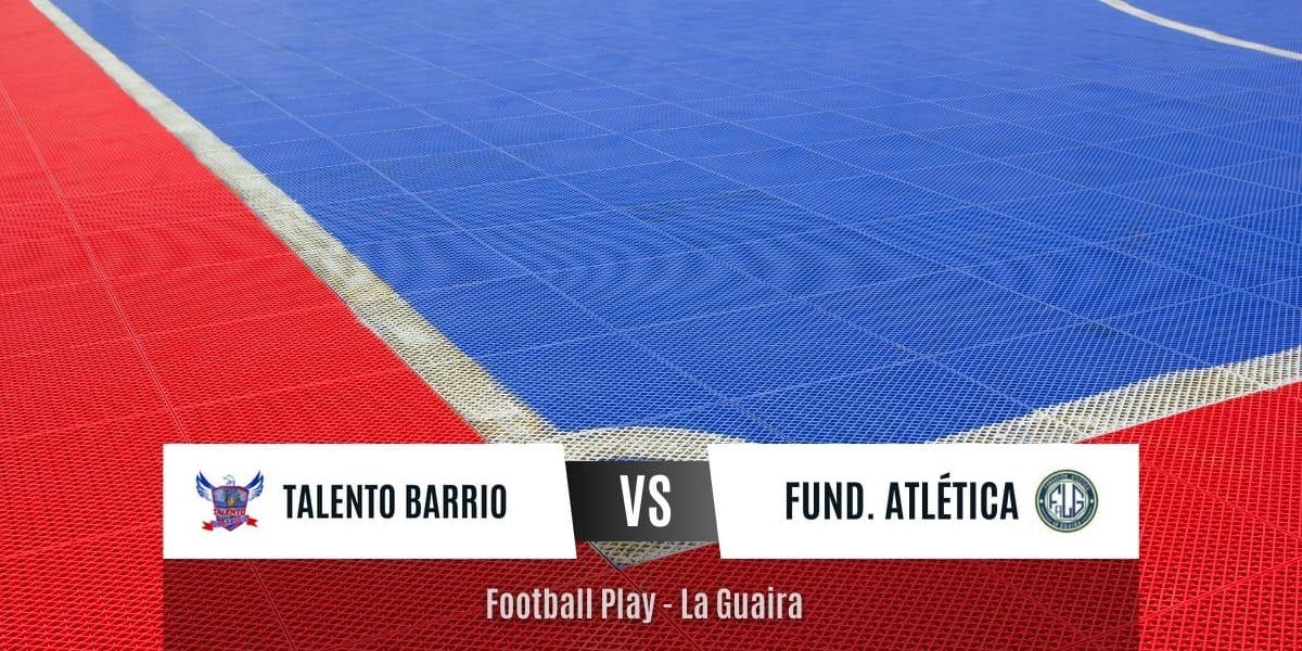 Fundación Atlética es derrotado por Talento Barrio 6-2 (Futsal Sub-11)