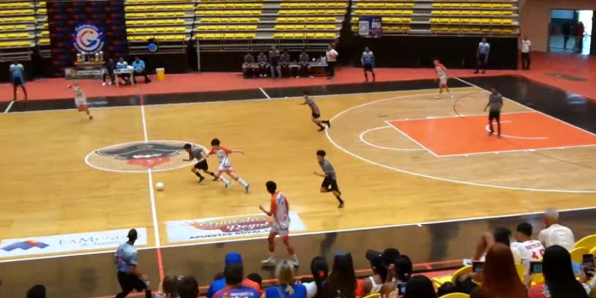 Goleada 6-0: Galácticos de Vargas vence a Playa Grande F.C y es el campeón de la Liga Nacional Futsal Sub-15