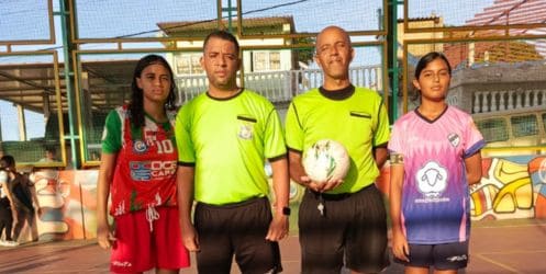 Marítimo La Guaira vence contundentemente a C.F La Guaira Sport por 16-0 (Futsal Sub 15 Fem)