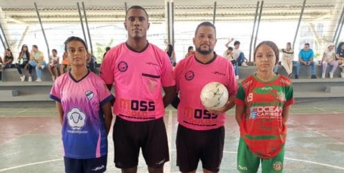 Victoria fuera de Marítimo La Guaira sobre C.F La Guaira Sport por 0-11 (Futsal Femenino Sub 15)