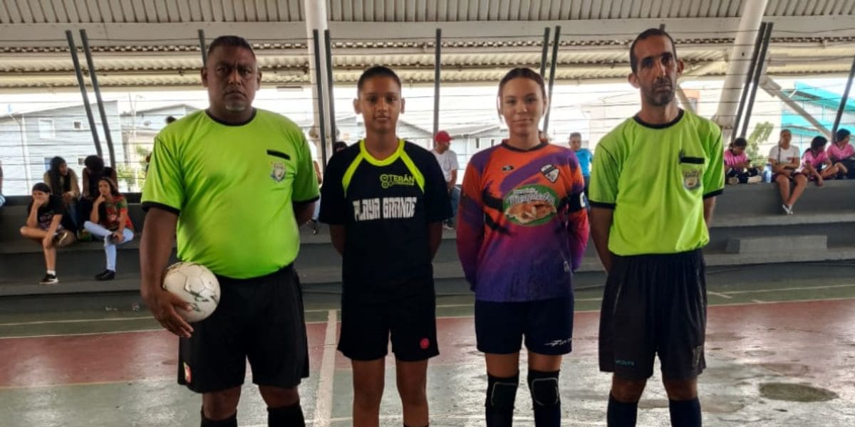 Playa Grande F.C convence y triunfa por 2-9 frente a C.F La Guaira Sport (Futsal Femenino Sub 17)