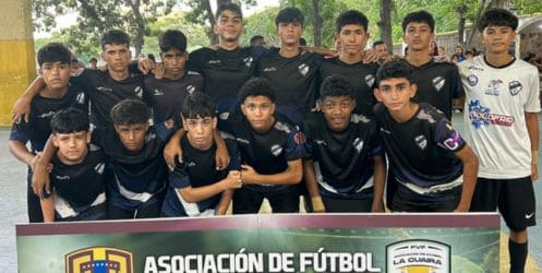 C.F La Guaira Sport logra el campeonato al vencer a Galácticos de Vargas por 2-4 (Futsal Sub 16)