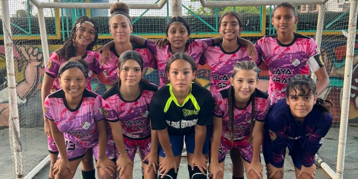 Playa Grande F.C vence a Marítimo La Guaira por 2-4 y logra el campeonato (Futsal Sub 17 Femenino)