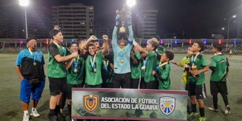 EFB. Pellicano F.C campeón al vencer a Marítimo La Guaira por 1-0 (Sub 16 - Serie Plata)