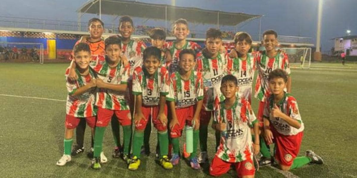 Exhibición ofensiva: Marítimo La Guaira vence a Cardonal F.C. por 6-0 (Sub 12)