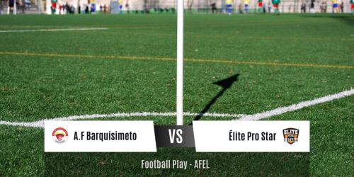 Elite Pro Star convence y triunfa por 1-7 frente a Acad. Fútbol Barquisimeto (Sub-16)