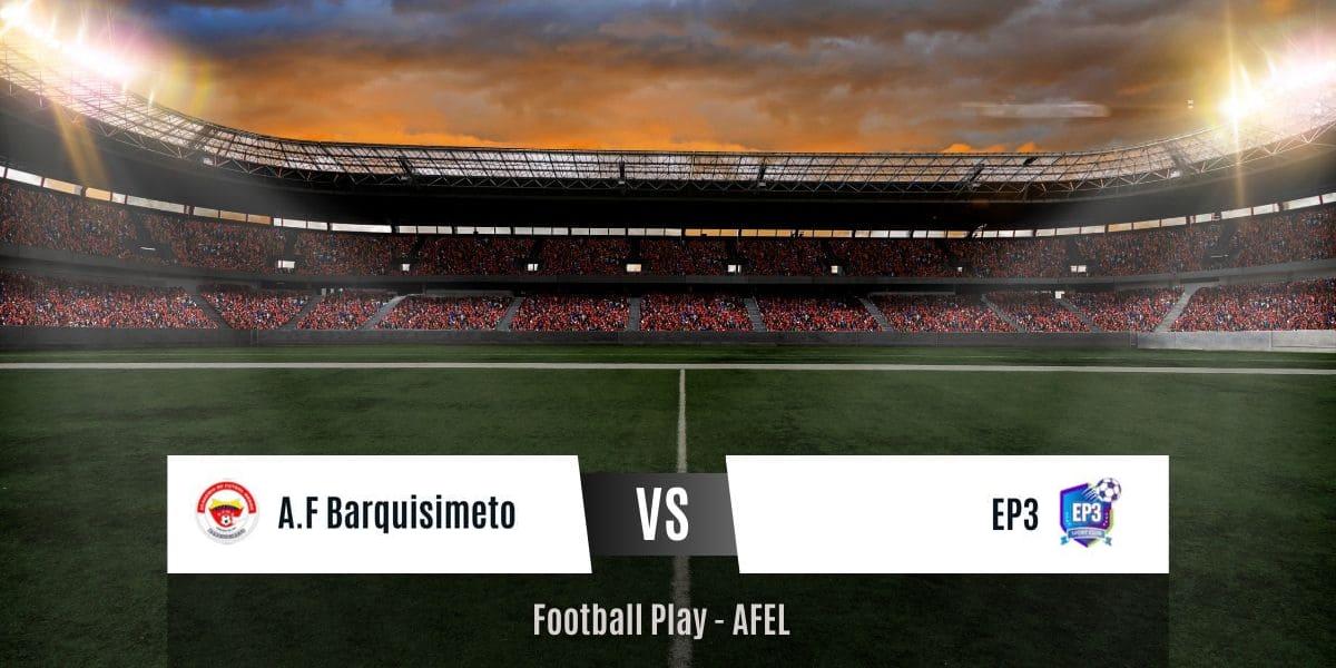 Empate 1-1 entre Acad. Fútbol Barquisimeto y EP3 (Sub-12)