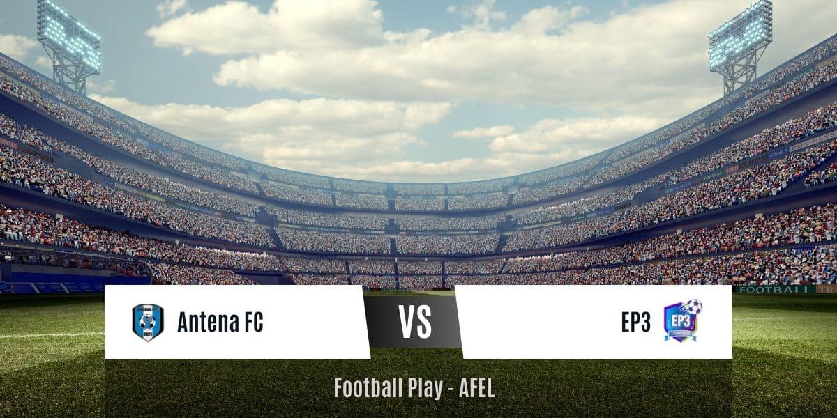 Victoria por la mínima: Antena FC triunfa sobre EP3 1-0 (Sub-10)