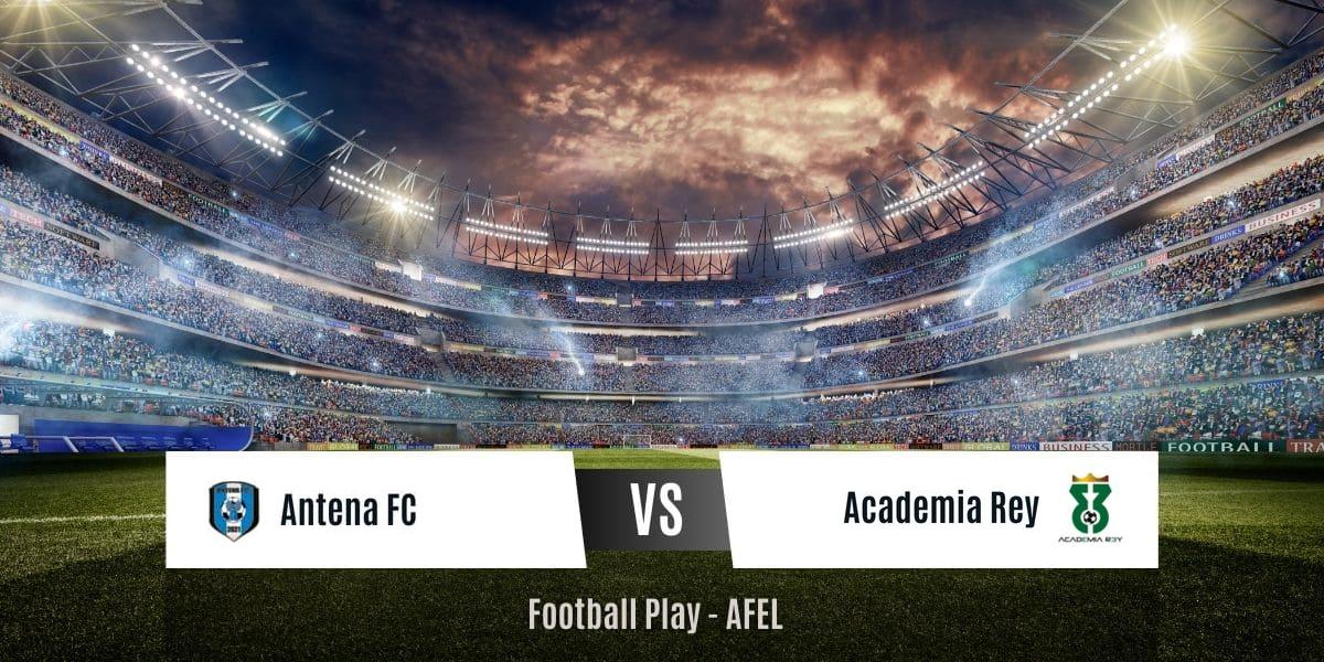 Academia Rey convence y triunfa por 2-6 frente a Antena FC (Sub-9)