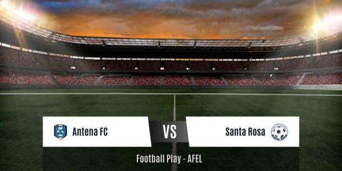 Poder ofensivo: Santa Rosa vence por 0-5 a Antena FC (Sub-9)
