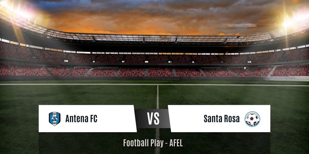 Poder ofensivo: Santa Rosa vence por 0-5 a Antena FC (Sub-9)