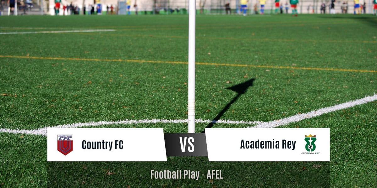 Academia Rey vence contundentemente a Country FC por 0-5 (Sub-11)