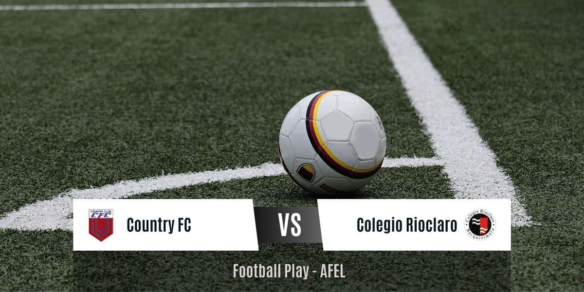 Poder ofensivo: Colegio Rioclaro vence por 1-6 a Country FC (Sub-11)