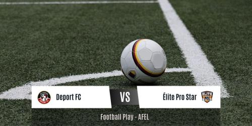 Deport FC y Elite Pro Star empatan 1-1 en un juego intenso (Sub-18)