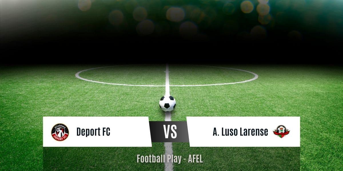 Victoria por 3-1: Deport FC vence a Acad. Luso Larense (Sub-17)